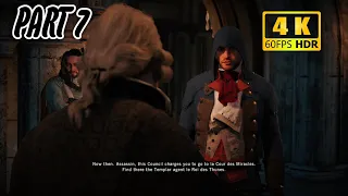 ASSASSINS CREED UNITY STORY GAMEPLAY PART 7 4K60FPS HDR