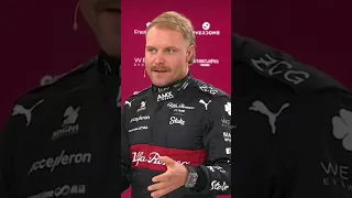 Valtteri Bottas trolling Alfa Romeo during interview, inner Kimi came thru #valtteribottas #f1