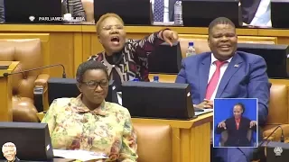 Jacob Zuma "I Cant Fire Bathabile Dlamini" - Parliament