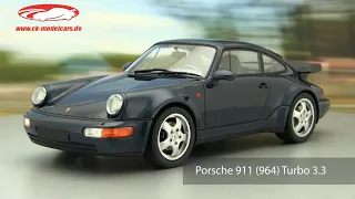 ck-modelcars-video: Porsche 911 (964) Turbo 3.3 1991 GT-SPIRIT