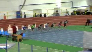 60 м юніори 4 забіг Чемпіонат України Суми 18.02.09