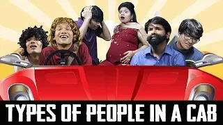 TYPES OF PEOPLE IN A TAXI - CAB | #Funny #Bloopers || MOHAK MEET