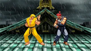 FIRE KEN VS SUPREME AKUMA