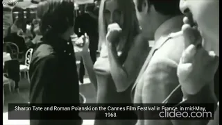 Sharon Tate and Roman Polanski on the Cannes Film Festival in France, in mid-May, 1968 💕