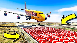 Can 1000 speed nerfs stop a plane in GTA 5?