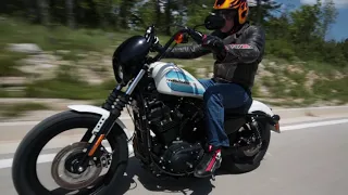 Ohne Worte - Harley-Davidson Sportster 48 Special und Iron 1200 in Fahrt