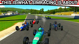 Nothing beats a clean battle Formula Vee | Lime Rock Grand Prix | iRacing