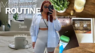 REALISTIC MORNING ROUTINE | Peaceful + Productive Spring Morning ♡ how I prepare for the day 🌱