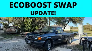 ECOBOOST SWAP 1997 RANGER IS GETTING CLOSE!