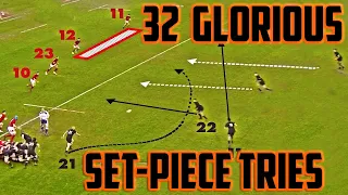 32 Glorious Set piece RUGBY tries