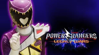 Power Rangers Legacy Wars - Kendall Purple Dino Charge Ranger unlocked!