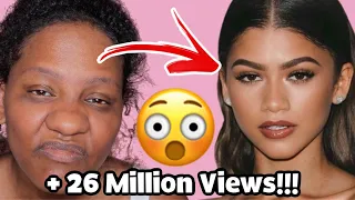 Makeup Transformation Zendaya 26 MILLION Views Without Plastic Surgery! #makeuptutorial