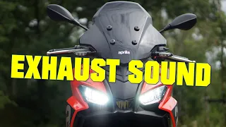 2022 APRILIA SR GT 200 - EXHAUST SOUND + RIDING SOUND