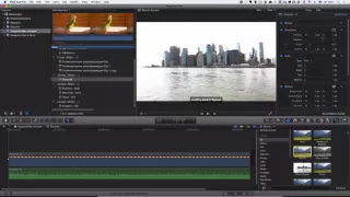 Базовый видеокурс "Монтаж в Final Cut". Урок 09. Применение Эффектов в Final Cut Pro X