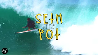 "SETH AT THE POT" JULIAN WILSON CAMEO - Cyclone Seth Surf Sunshine Coast QLD [4K]