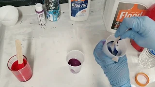 How to Mix Paint for Acrylic Pouring with Floetrol, Glue, or Water