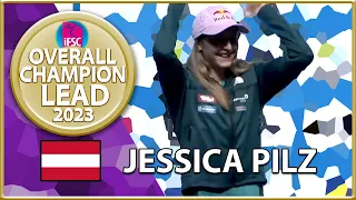 Jessica Pilz | 2023 | Lead Overall Champion