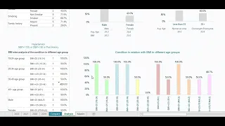 Excel utility for health check data analysis