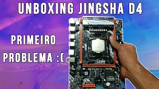 Unboxing KIT X99 Jingsha D4 + 2620v3 - Esse eu não tive tanta Sorte