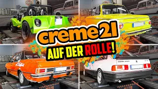 Die CREME21 auf der ROLLE! - Prüfstandstag SPEZIAL!