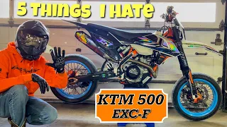 5 Things I HATE About the KTM 500 EXC-F