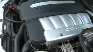 MERCEDES S210 E270 CDI ENGINE SOUND