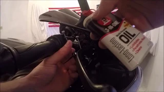 How to fix a Sticky or Stuck Throttle Yamaha YZF-R1