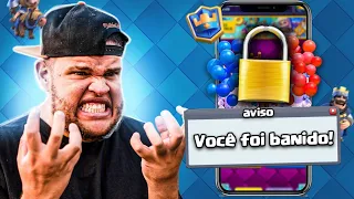 MINHA CONTA FOI BLOQUEADA NO CLASH ROYALE ‹ EduKof Games ›