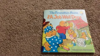 "The Berenstain Bears and a Job Well Done" read aloud by mom