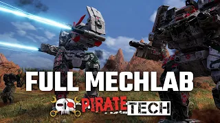 Full Mechlab Unlocked - Mechwarrior 5: Mercenaries DLC Heroes of the Inner Sphere Modded 20