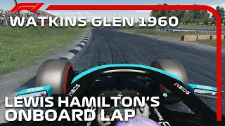 F1 Old Watkins Glen International 1960 layout | Lewis Hamilton Onboard | Assetto Corsa