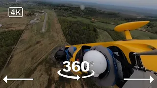 360' 4k. 22-й Полёт. Все прелести автожира или как совсем не может самолёт.