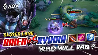 Arena of  Valor : Omen Vs Ryoma Slayer Lane  Liên Quân Mobile Gameplay