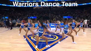 Warriors Dance Team (Golden State Warriors Dancers) - NBA Dancers - 12/4/2021  dance performance