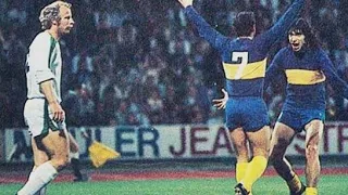 Boca vs Borussia Mönchengladbach intercontinental 1977 Vuelta, goles 5-2