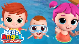 Aku Bisa Berenang | Little Angel Bahasa Indonesia | Kartun dan Lagu Anak Anak