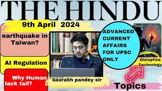 The Hindu  Editorial & News Analysis II 9th April 2024 II Daily current affairs II Saurabh Pandey