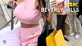 Beverly Hills 🌴 Friday 💎 Luxury [4K] California 🇺🇸