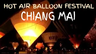 Up up and away at the Chiang Mai Hot Air Balloon Festival