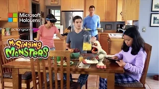 My Singing Monsters - Now Available in Microsoft HoloLens Actiongram!