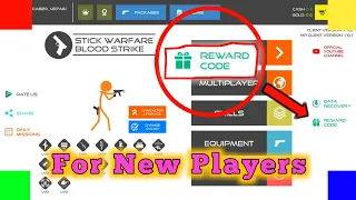 6 Reward Codes Stick Warfare Blood Strike