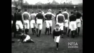 Earliest surviving Australian Rules footage: 1909 VFL Grand Final, South Melbourne vs Carlton