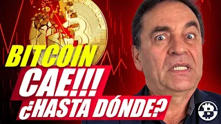 Bitcoin cae!! ¿Hasta dónde?? #bullrun #halving