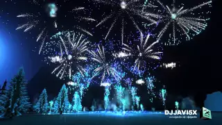 Frozen - Let It Go - Fireworks Show Simulation (Piromusical / Fuegos artificiales)