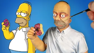 Sculpting Realistic Homer Simpson
