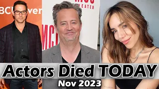 11 Actors Died Today & Recently Nov 2023 || Tribute Today