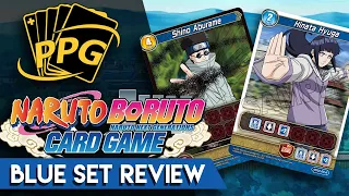 BLUE SET REVIEW! Naruto Boruto Card Game - Chrono Clash System