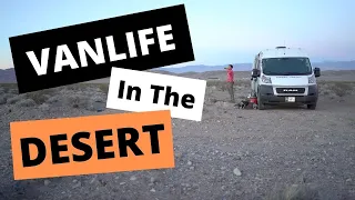 VANLIFE FULLTIME in the DESERT | VANLIVING OFF GRID