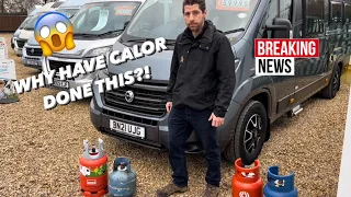 BIG SHOCK FROM CALOR! Motorhome, Caravan & Camping users LISTEN TO THIS!
