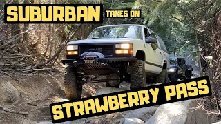 Suburban Takes On Strawberry Pass Trail